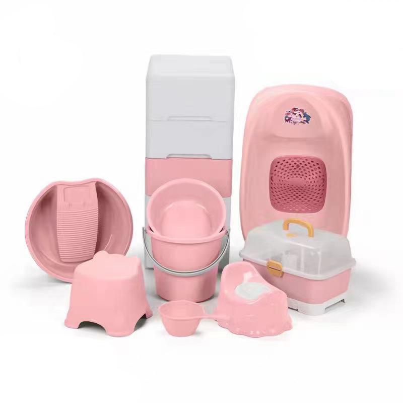 Baby bath tub TBB-03 8pcs