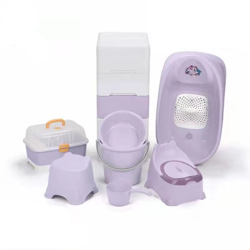 Baby bath tub TBB-05 8pcs