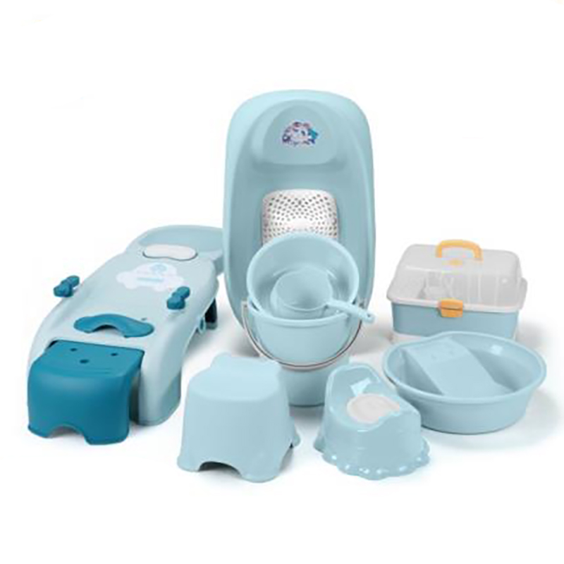 Baby bath tub TBB-06 9pcs