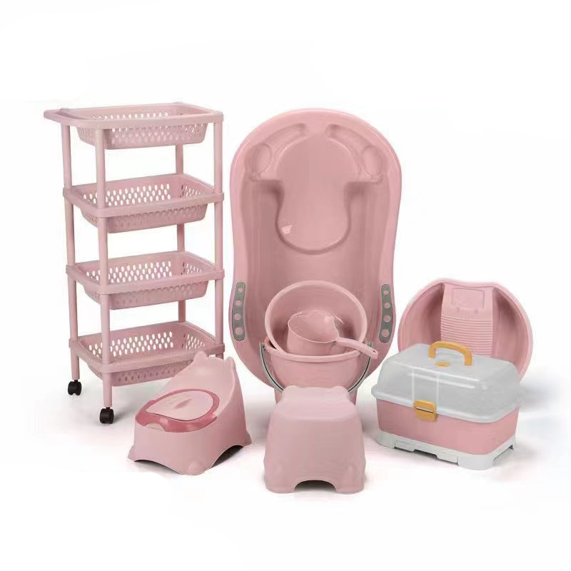 Baby bath tub TBB-21 9pcs